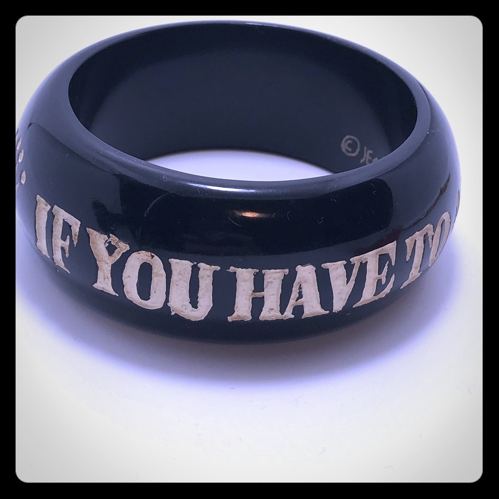 Jennifer Cushman Bracelet “u can’t afford it”
